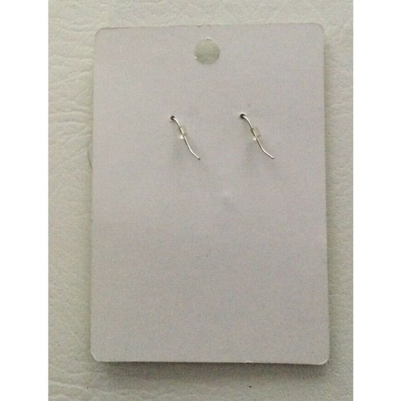 St Patrick's Day Irish Shamrock Earrings Celtic Ireland Dangle Silver Green New - Picture 2 of 2